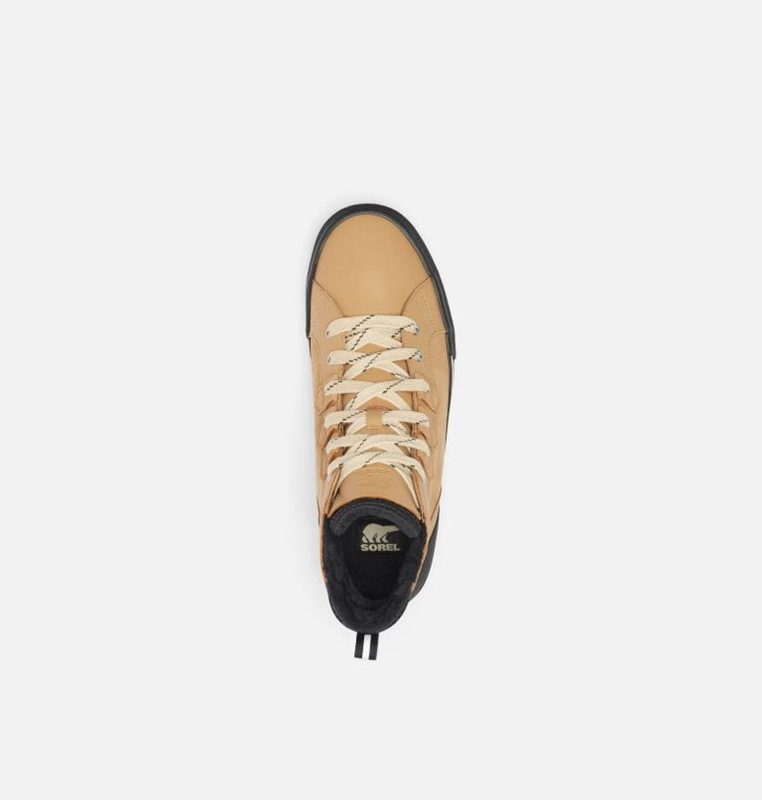 Sorel Herr Sneakers Brun/Svarta - Caribou™ Storm Mid Boot - CUP-214679